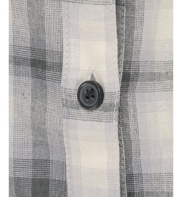 Lbc with Life「オンブレチェックフリルブラウス」|シャツ・ブラウス|