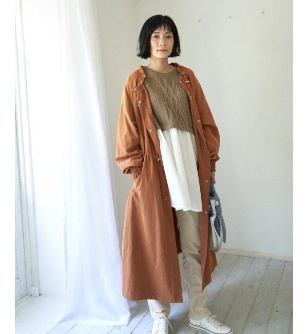 Lbc with Life「ケーブルニットドッキングブラウス」|シャツ・ブラウス|