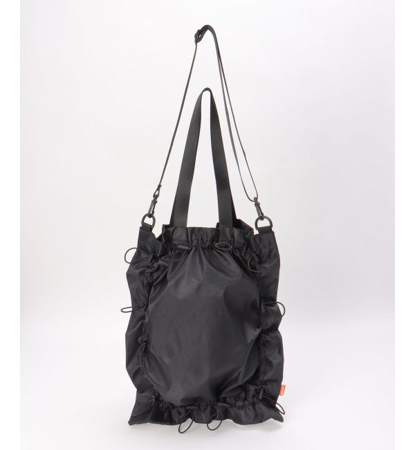 VENCE share style「ドローコードナイロン2WAYトートバッグ」|その他|ブラック