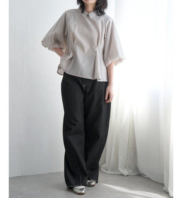 VENCE share style「バルーン袖ブラウス」|シャツ・ブラウス|