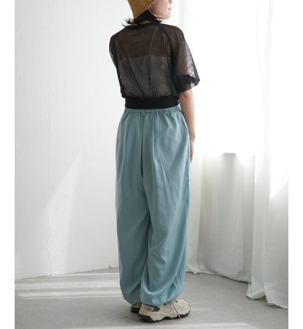 VENCE share style「チュール五分袖ショートプルオーバー」|Tシャツ・カットソー|