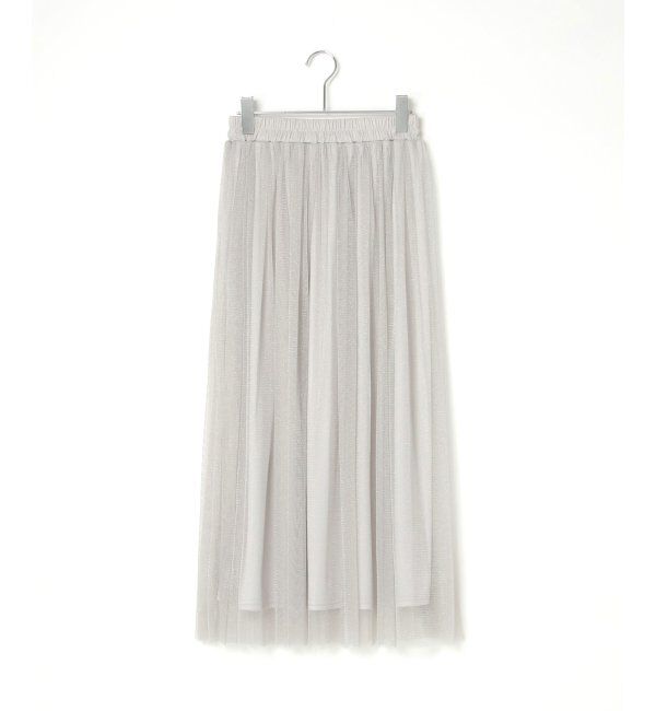 VENCE share style「ラメチュールギャザースカート」|スカート|