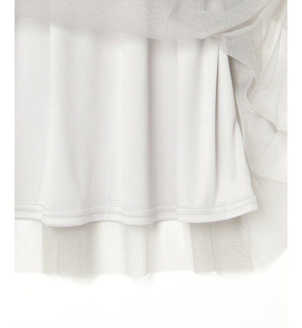 VENCE share style「ラメチュールギャザースカート」|スカート|