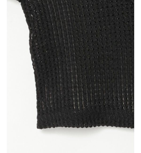 VENCE share style「メッシュフリルジップカーディガン」|カーディガン|