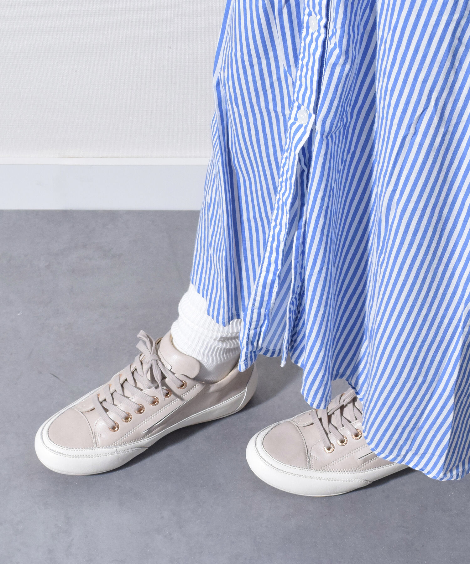 IMPORT SELECT「【bussola】撥水レースアップスニーカー(955803)」|スニーカー|