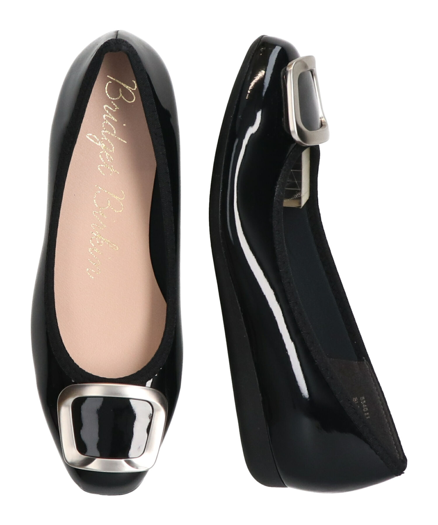 Bridget Birkin「【Bridget Birkin】バックルアクセントレインパンプス(554021)」|パンプス|