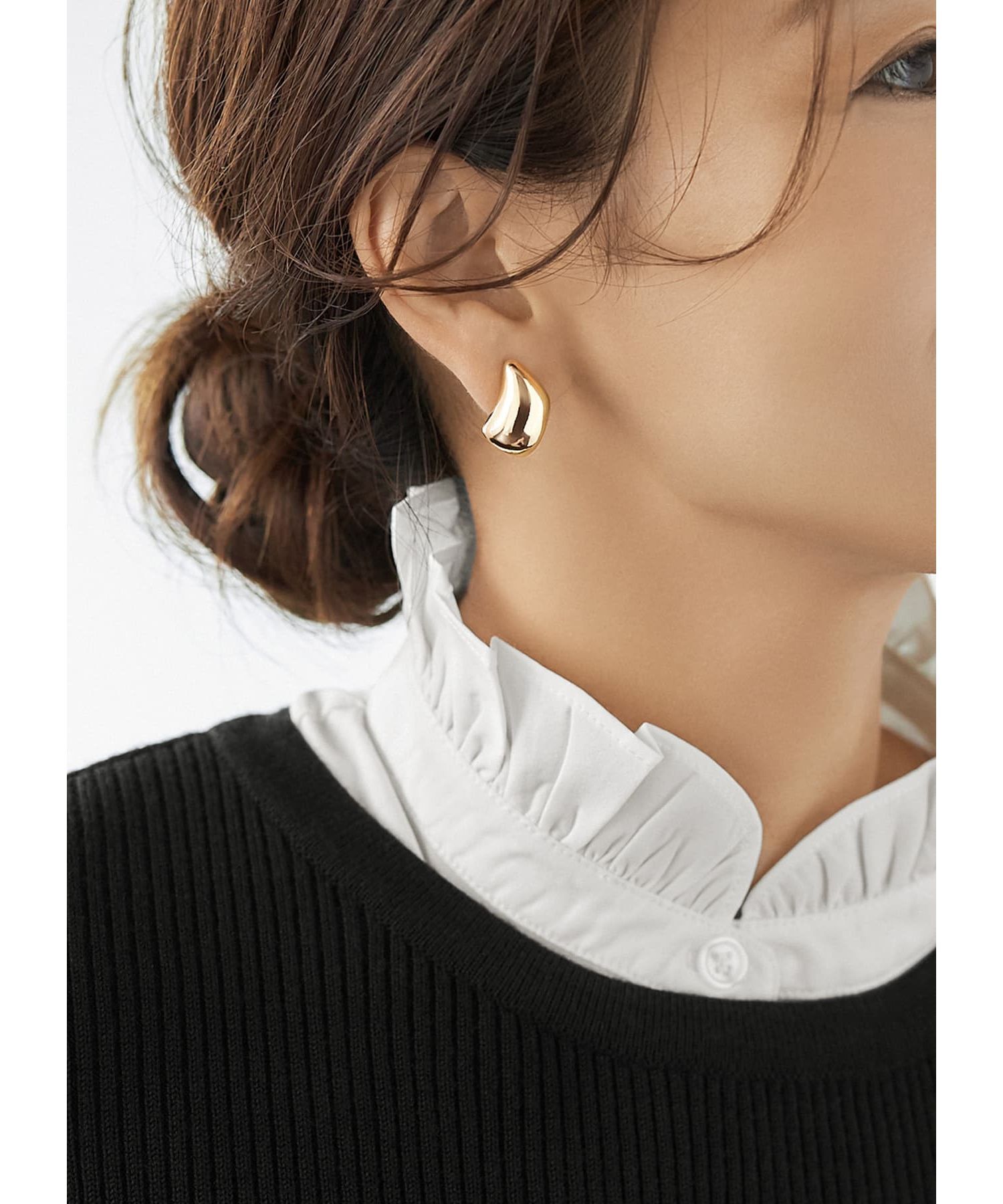 STYLE DELI「膨らみパーツイヤリング」|イヤリング|