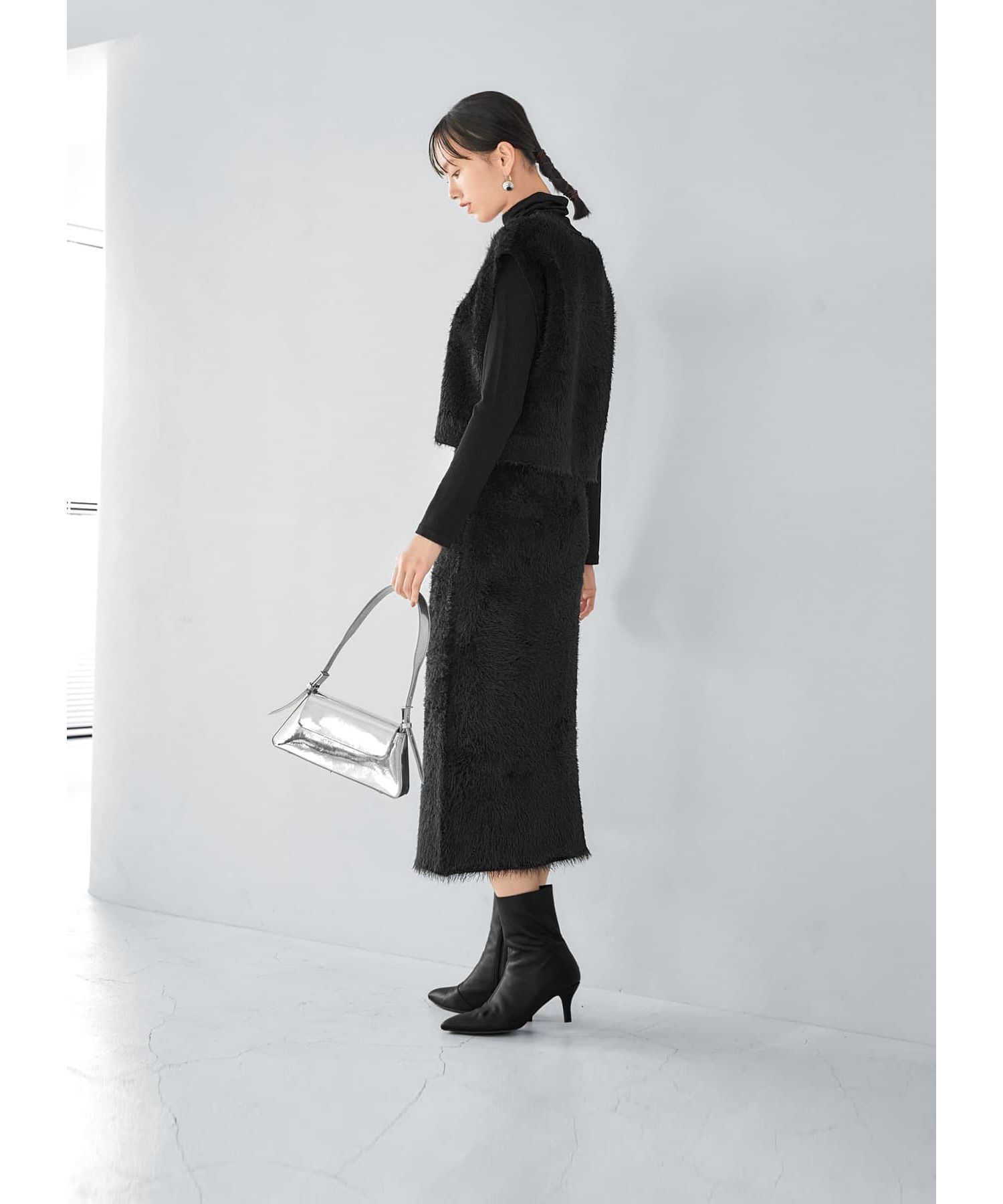 STYLE DELI「ふわふわシャギーペンシルスカート」|スカート|