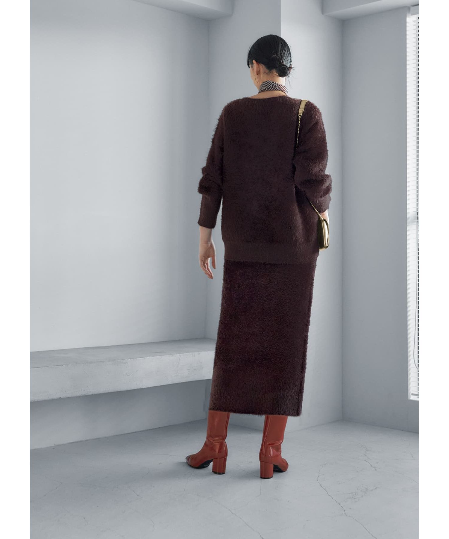 STYLE DELI「ふわふわシャギーペンシルスカート」|スカート|