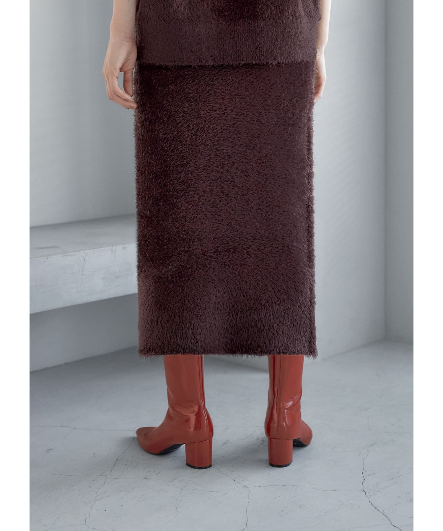 STYLE DELI「ふわふわシャギーペンシルスカート」|スカート|