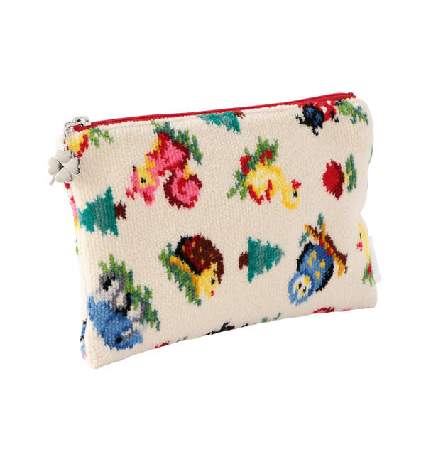 FEILER「ハイジフレンズフォレスト　ポーチ　HFO-201098」|ポーチ|アイボリー