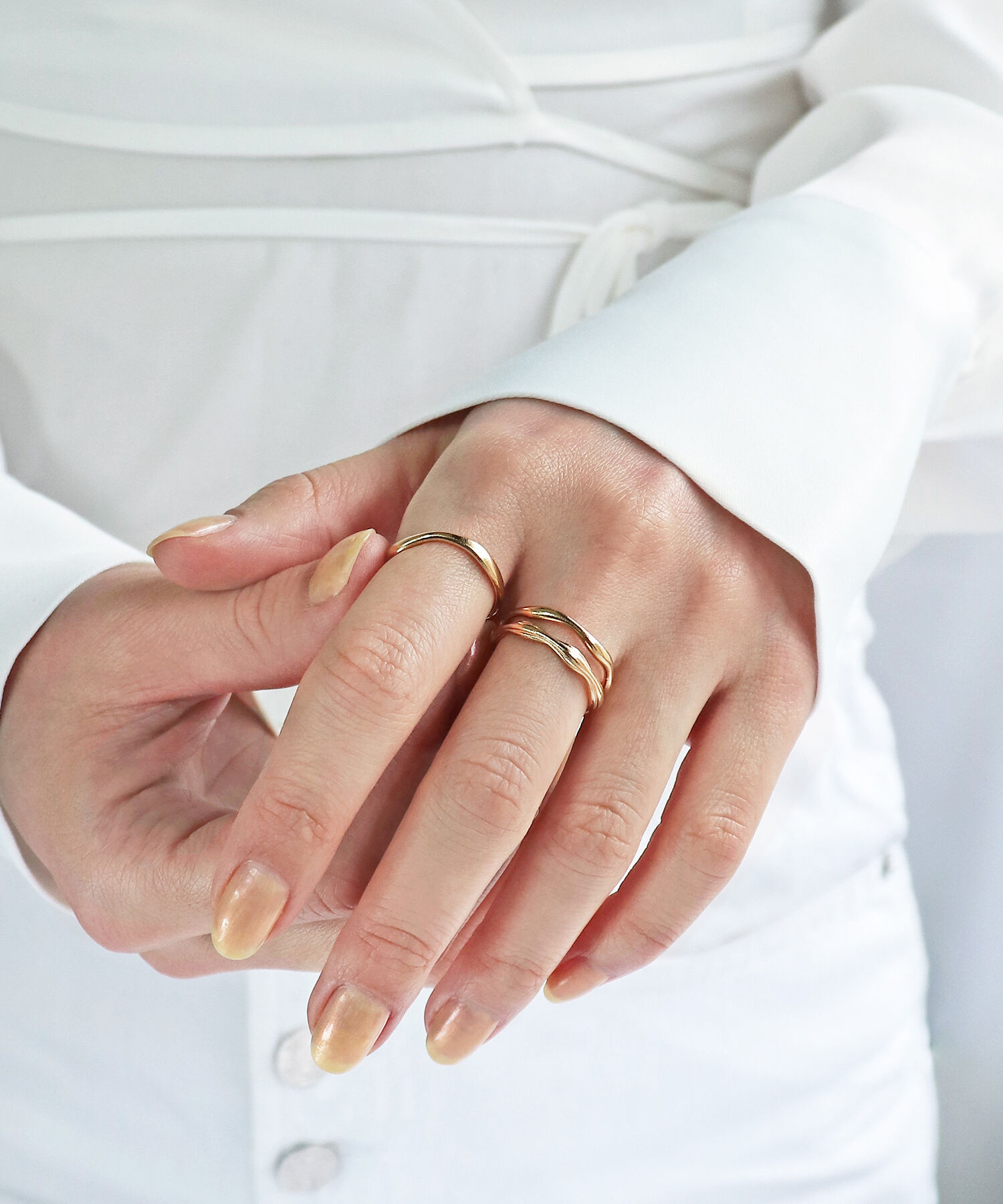  「silver925 ニュアンス リング (ニッケルフリー)」|リング|