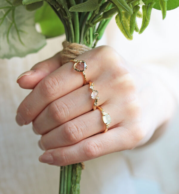  「SV天然石リング ムーンストーン」|リング|