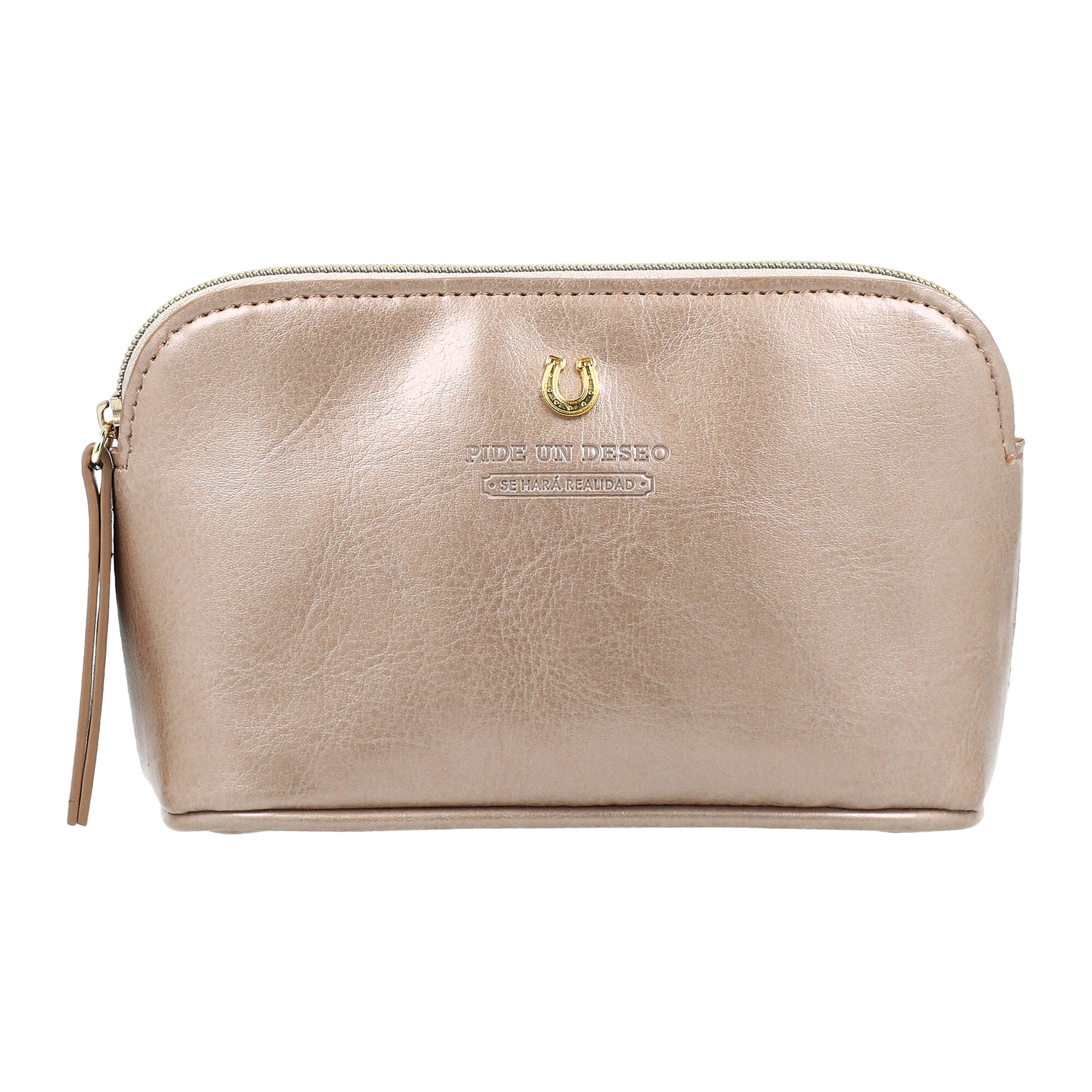 PEDIR「PEDIR ペディール ネブラスカ2 コスメポーチ」|ポーチ|シャンパンゴールド