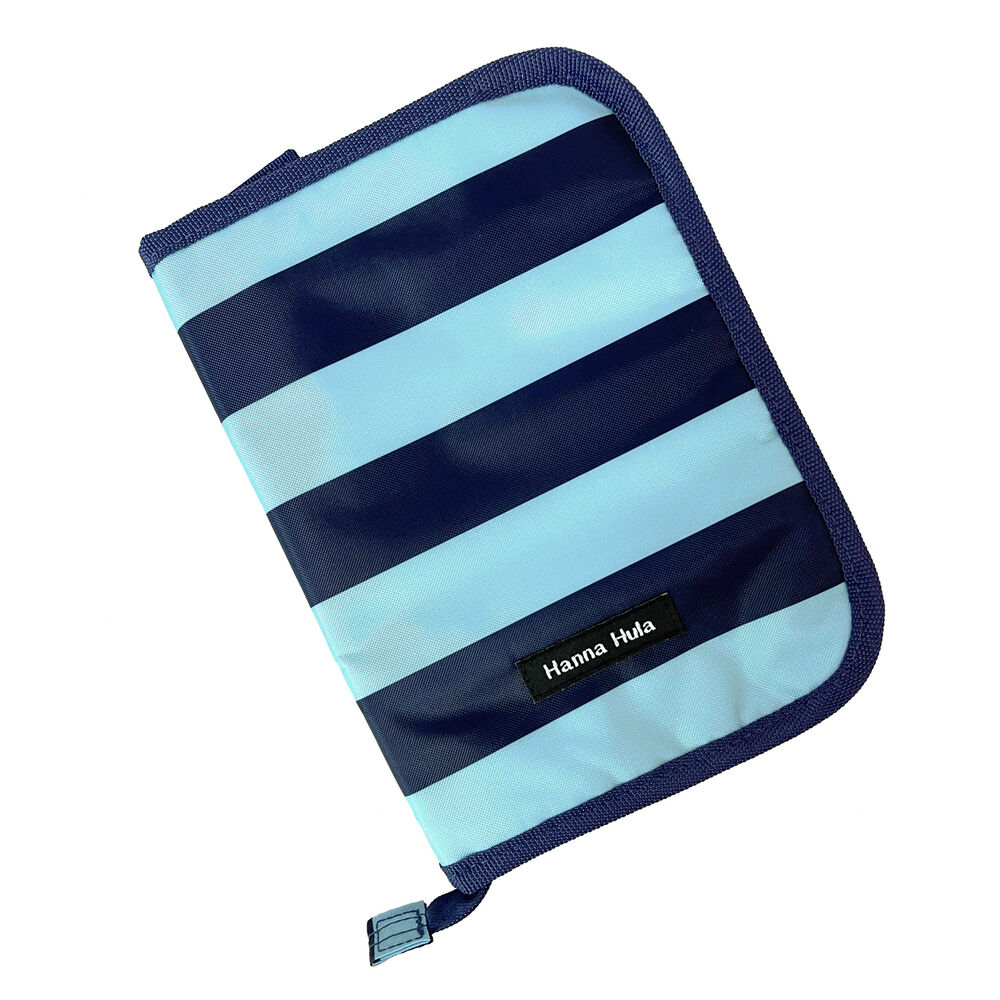 BACKYARD FAMILY「母子手帳ケース おしゃれ 通販 ブランド Hanna Hula ハンナフラ 2人分 二人分」|マタニティ・ママグッズ|ブルー2