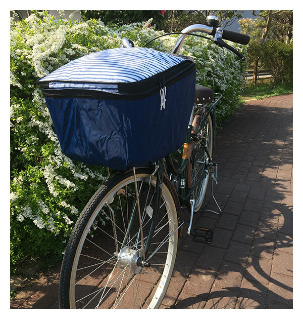 BACKYARD FAMILY「自転車 カゴカバー 2段 Pluie Benite プリュイベニット 通販 前カゴカバー 二段式」|その他|