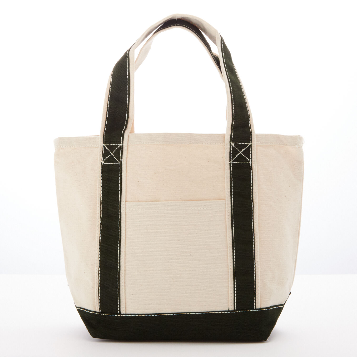 BACKYARD FAMILY「トートバッグ キャンバス バイカラートート S レディース メンズ 通販 帆布 トート 綿」|トートバッグ|グリーン1