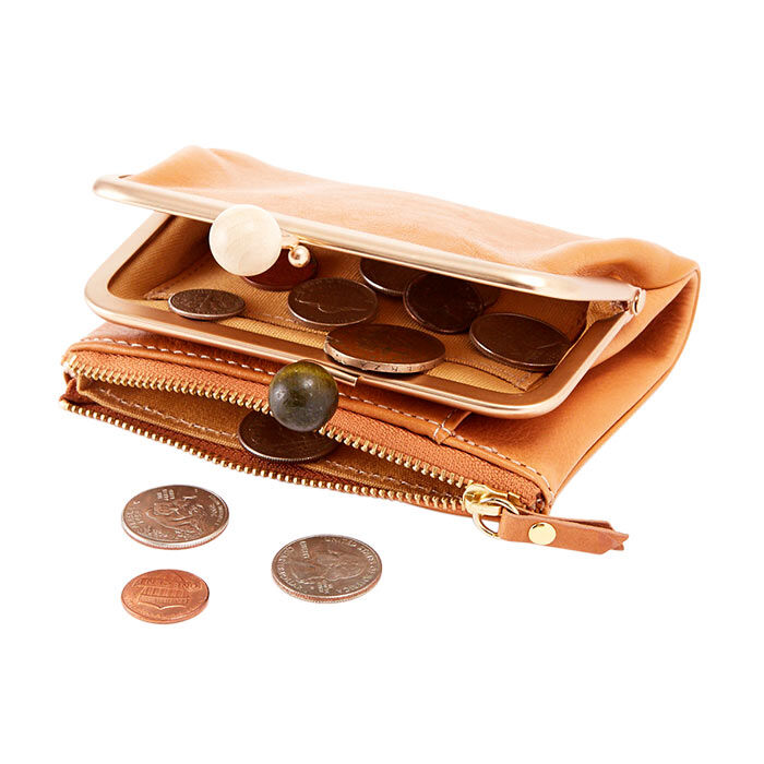 BACKYARD FAMILY「財布 二つ折り がま口 通販 レディース 本革 がま口財布 がまぐち財布 使いやすい おしゃれ」|財布|