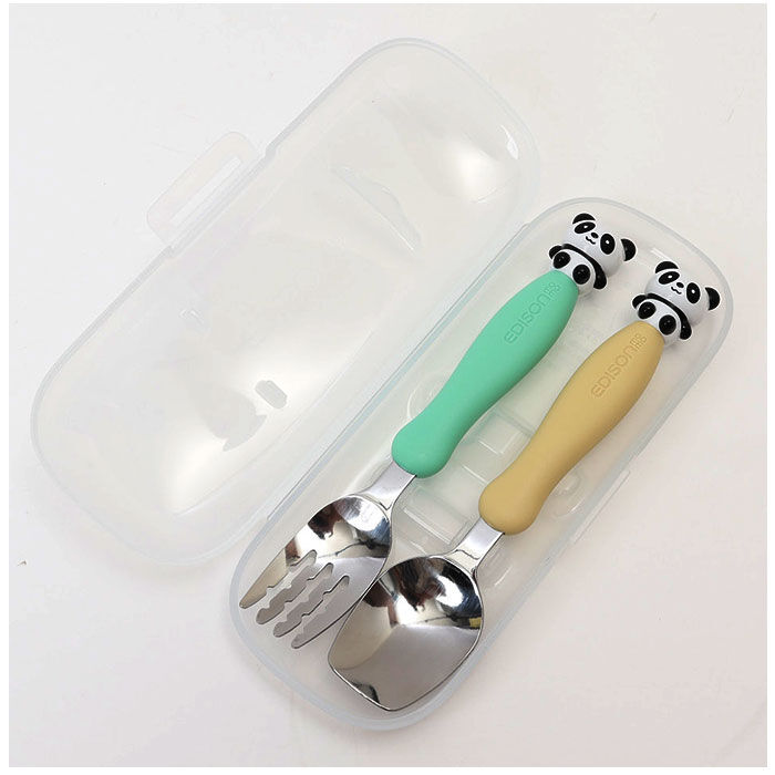 BACKYARD FAMILY「EDISON エジソン フォーク スプーン セット 子供 通販 フォーク&スプーン」|食器・キッチングッズ|