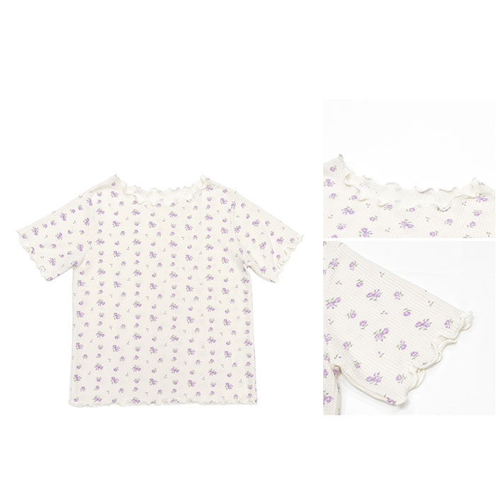 BACKYARD FAMILY「ルームウェア レディース 通販 JEMORGAN ジェーイーモーガン 花柄 半袖 ショートパンツ」|ルームウェア|