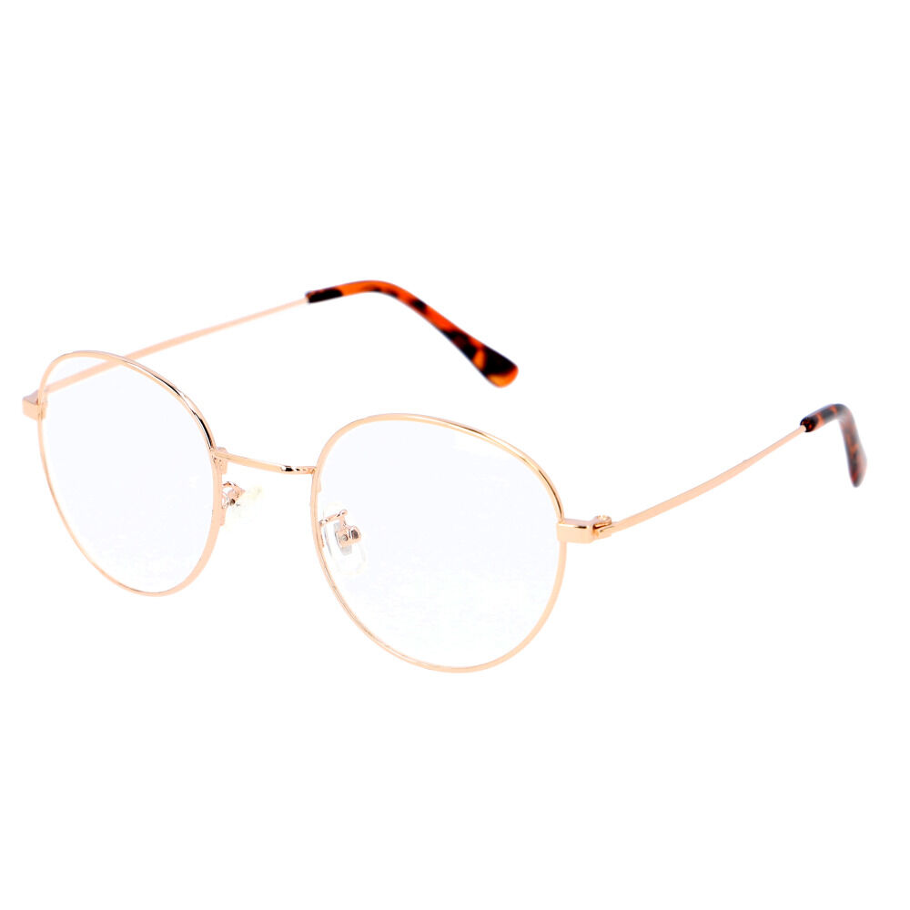 BACKYARD FAMILY「伊達メガネ おしゃれ 通販 サングラス ボストン 伊達眼鏡 伊達めがね だてめがね ボストンタイプ」|メガネ|ゴールド1