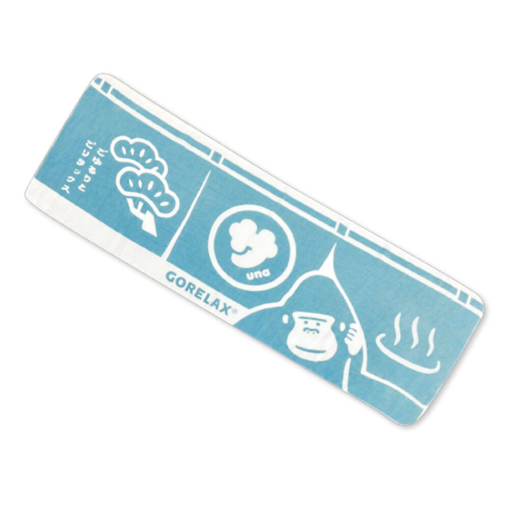 BACKYARD FAMILY「ごリラックス バスタオル 通販 ゴリラックス タオル スリムバスタオル スリムタオル サウナタオル」|タオル|ブルー1