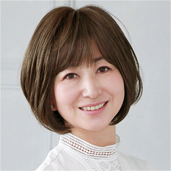 BACKYARD FAMILY「プリシラ ウィッグ フルウィッグ 通販 ショート 自然 ボブ 黒髪 大人 コスプレ かつら 着物」|ヘアスタイリング|