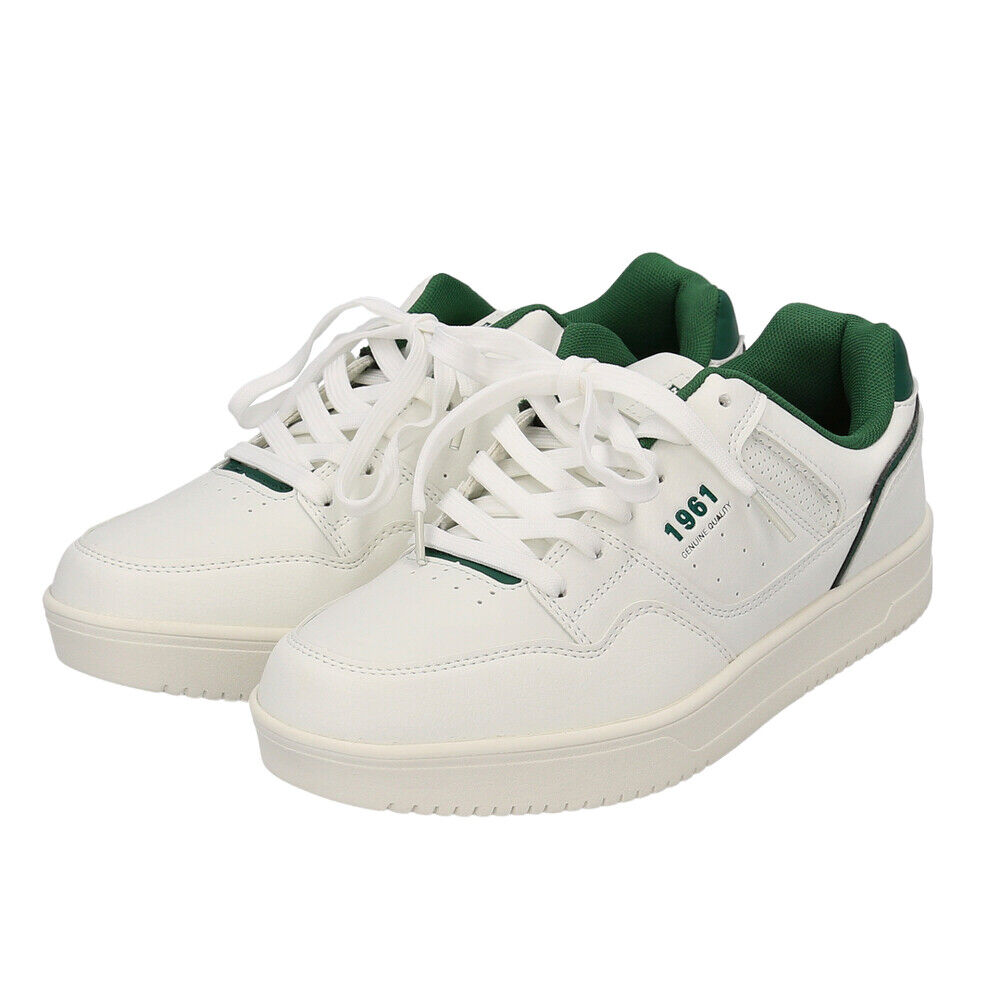 BACKYARD FAMILY「白スニーカー エドウィン 通販 EDWIN スニーカー EDW7107 靴 メンズ」|スリッポン|ホワイト1