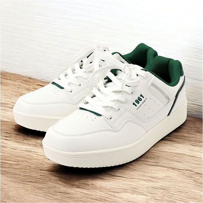 BACKYARD FAMILY「白スニーカー エドウィン 通販 EDWIN スニーカー EDW7107 靴 メンズ」|スリッポン|