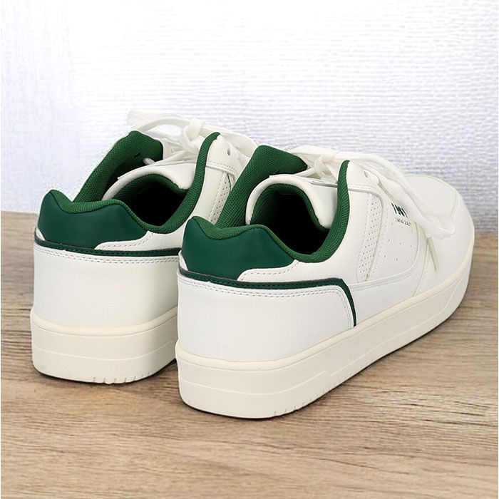 BACKYARD FAMILY「白スニーカー エドウィン 通販 EDWIN スニーカー EDW7107 靴 メンズ」|スリッポン|