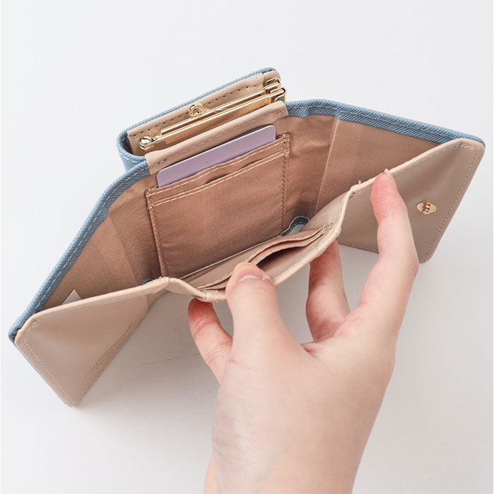 BACKYARD FAMILY「口金財布 キャラクター ミニ 通販 折りたたみ財布 おさいふ お財布 財布 3つ折り財布 折財布」|財布|