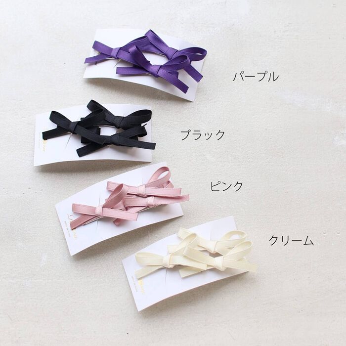 BACKYARD FAMILY「ヘアクリップ キッズ 3個セット 通販 ヘア クリップ 68232302 ランランリボンヘアピン」|その他|