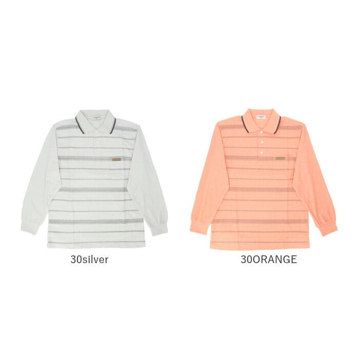 BACKYARD FAMILY「ポロシャツ メンズ 長袖 通販 鹿の子ポロシャツ 長袖ポロシャツ 通気性 肌触りがいい 快適」|その他|