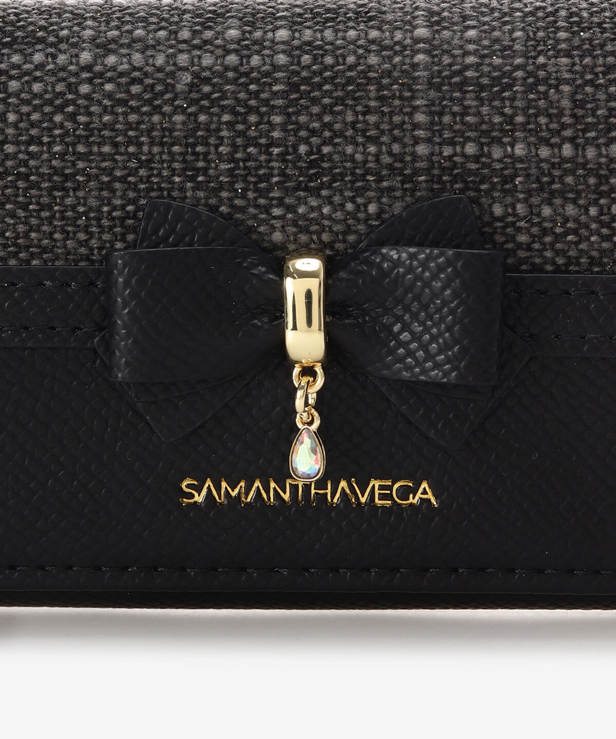 Samantha Vega「マテリアルアクセントリボンキーケース」|キーケース|