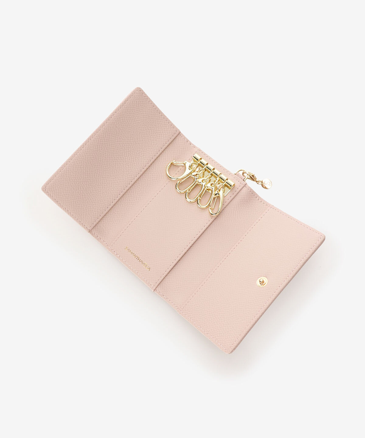 Samantha Vega「マテリアルアクセントリボンキーケース」|キーケース|