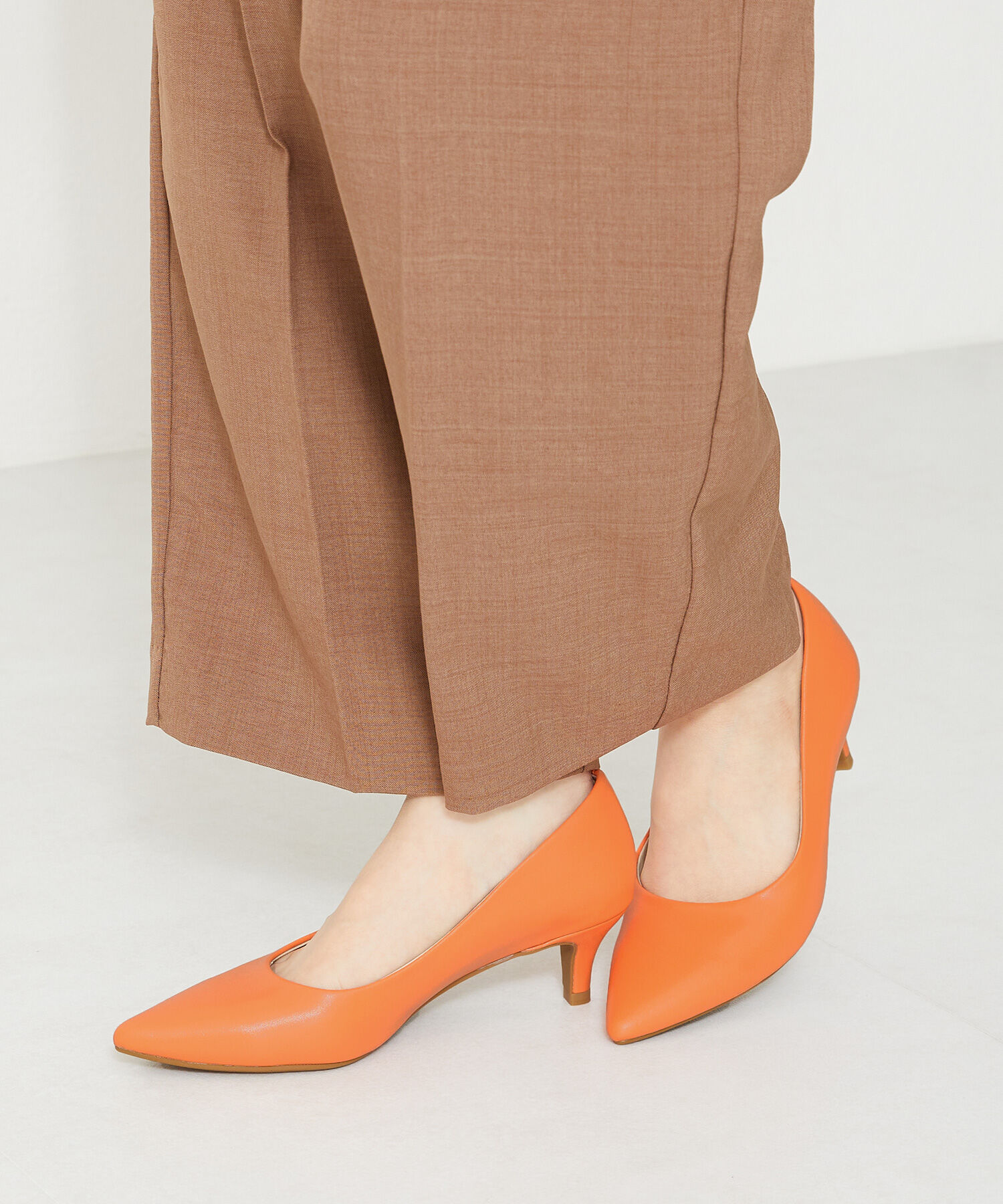 ORiental TRaffic「【跳べるパンプス/シリーズ累計１５０万足突破】ミドルヒール パンプス /R-3202 オフィス」|パンプス|