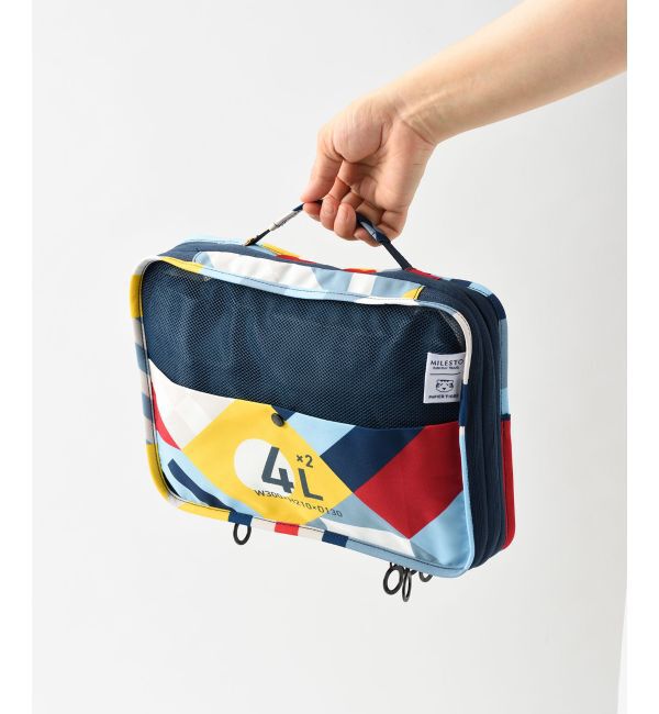 MILESTO「MILESTO&times;PAPIERTIGRE 圧縮パッキングオーガナイザー 4L&times;2」|トラベルグッズ|