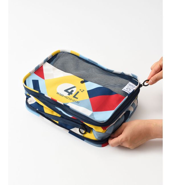 MILESTO「MILESTO&times;PAPIERTIGRE 圧縮パッキングオーガナイザー 4L&times;2」|トラベルグッズ|