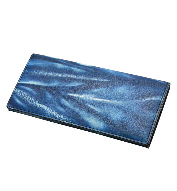 Kinuya Indigo「AWA-AI　絞り長財布」|財布|