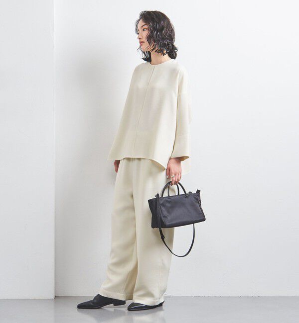 UNITED ARROWS「COMFY ストレート イージーパンツ WHITE -UVカット ウォッシャブル-」|その他|