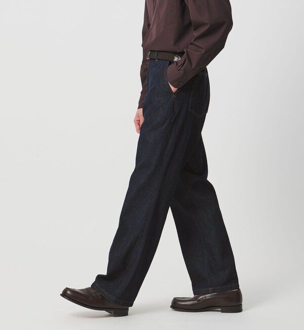 UNITED ARROWS「ハードツイスト アメリカントラウザース」|デニム|