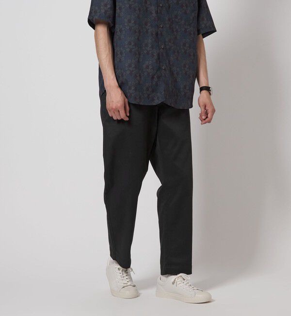 UNITED ARROWS green label relaxing「【別注/WEB限定】＜3/2 WORKS＞GLR チノパンツ -ストレッチ-」|チノ|BLACK