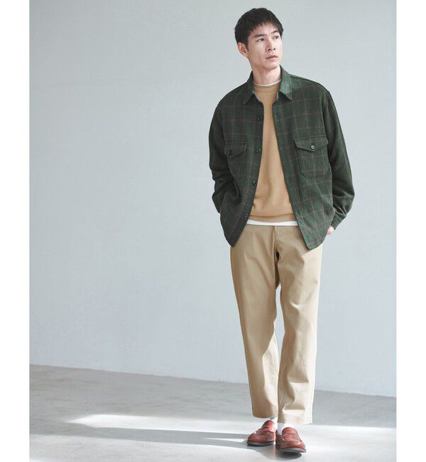 UNITED ARROWS green label relaxing「【別注/WEB限定】＜3/2 WORKS＞GLR チノパンツ -ストレッチ-」|チノ|