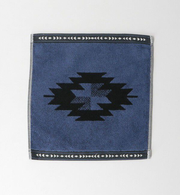 UNITED ARROWS green label relaxing「＜green label relaxing＞ ネイティブ柄 タオルハンカチ」|ハンカチ|NAVY