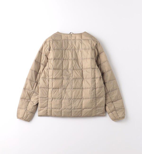 UNITED ARROWS green label relaxing「＜TAION＞ベーシック クルーネック ボタン インナー ダウンジャケット」|ダウン|
