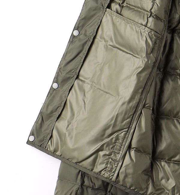 UNITED ARROWS green label relaxing「＜TAION＞ベーシック クルーネック ボタン インナー ダウンジャケット」|ダウン|