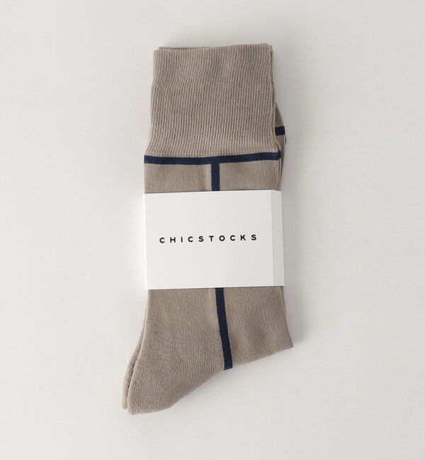 UNITED ARROWS green label relaxing「＜CHICSTOCKS＞ライン ソックス」|ソックス|