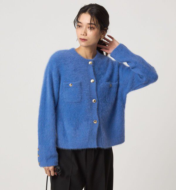 UNITED ARROWS green label relaxing「デイリーエリートカーデ」|カーディガン|TURQUOISE