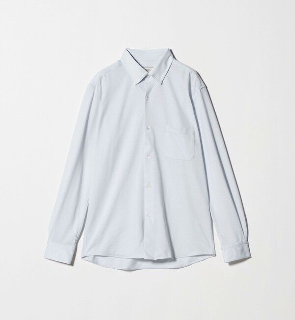 UNITED ARROWS green label relaxing「エブリット TC ジャージー スナップ ボタンダウン シャツ -イージーアイロン・吸水速乾・抗菌-」|シャツ・ブラウス|