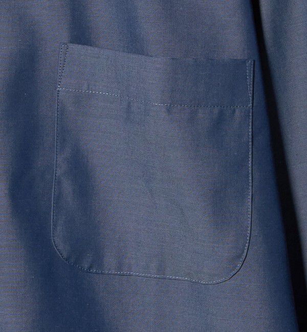 UNITED ARROWS green label relaxing「コットン シャンブレー ワイドカラー ドレスシャツ -イージーアイロン-」|シャツ・ブラウス|